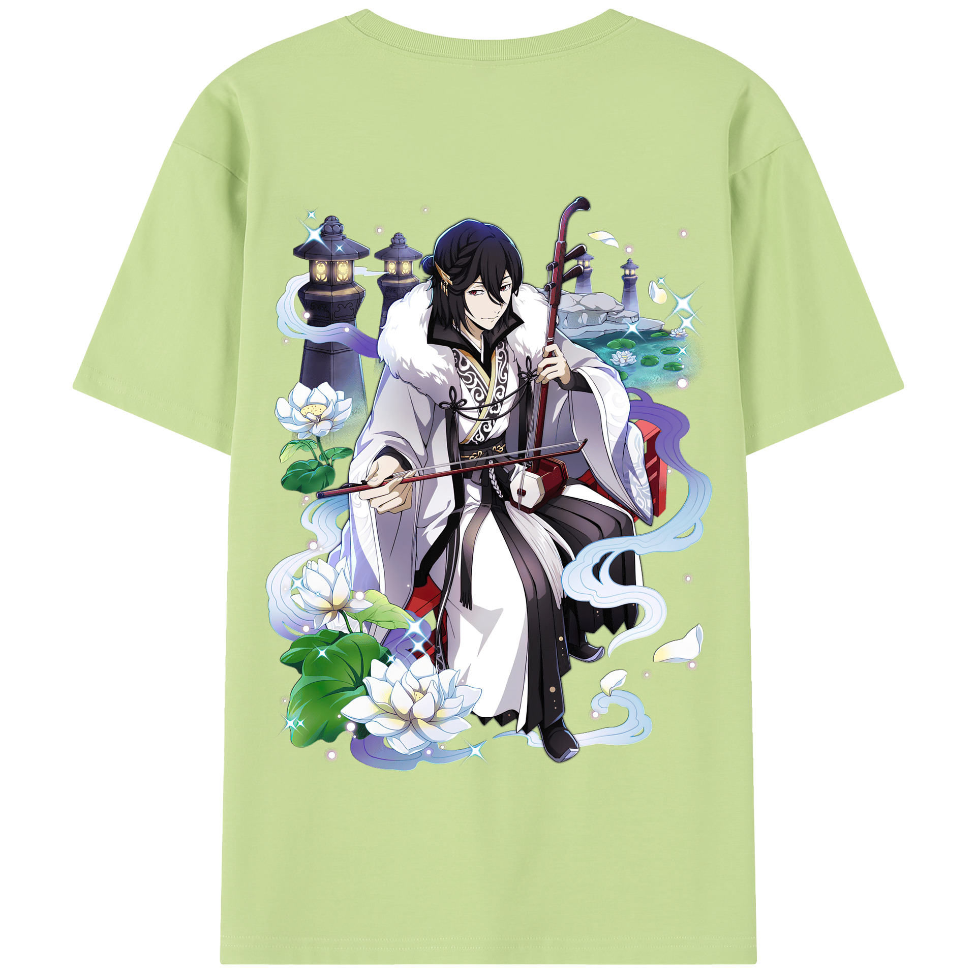 （画像用） 文豪ストレイドッグス Bungo Stray Dogs 綿100％半袖Tシャツ（背面プリント）